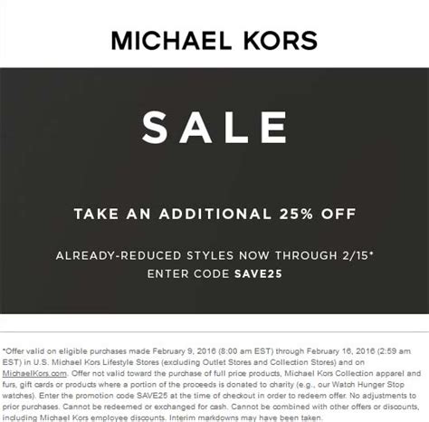 groupon michael kors|michael kors coupon in store.